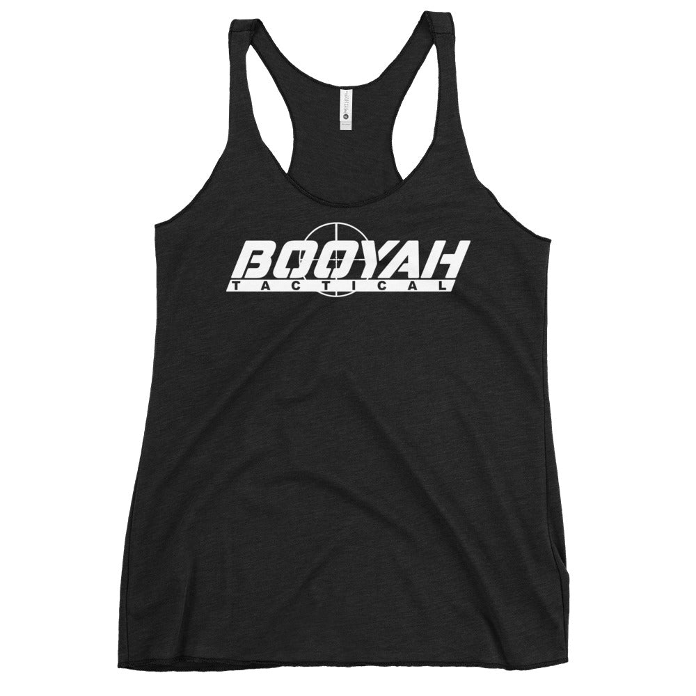 Women's Booyah Logo Tank Top (White) – Booyah Tactical